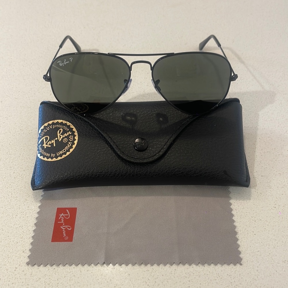 Ray-Ban aviator sunglasses